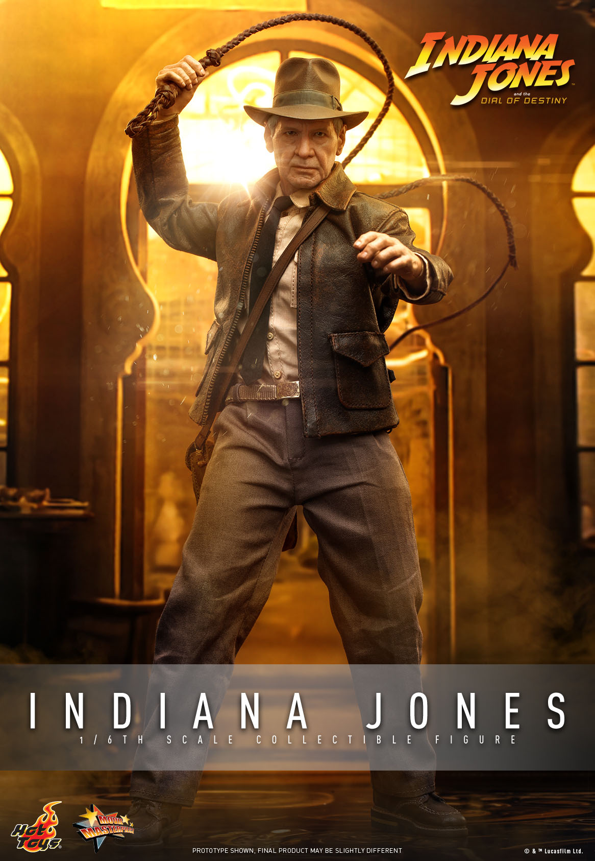 Pre-Order Hot Toys Indiana Jones Dial of Destiny Sixth Scale Figure MMS716